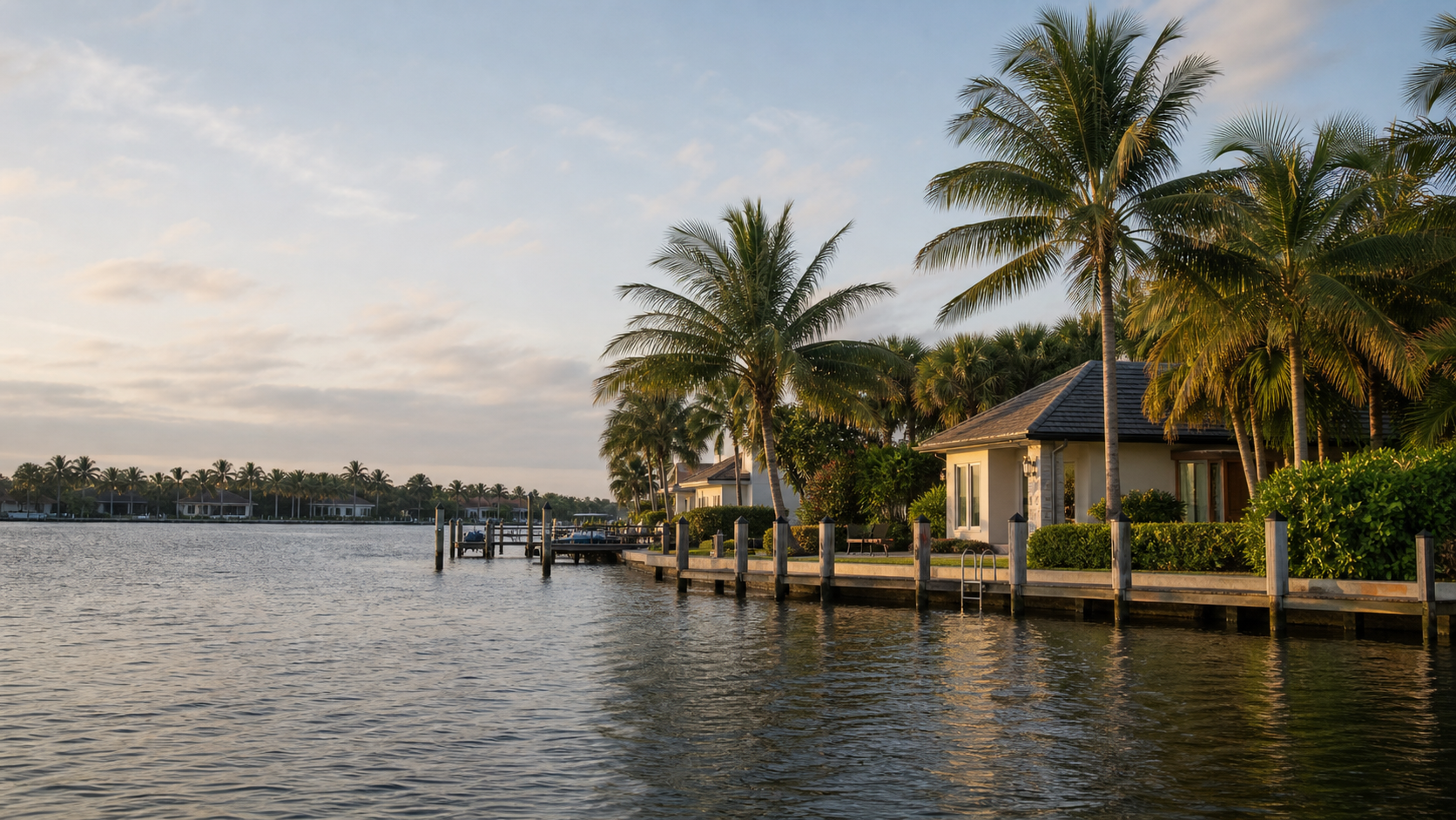 Waterfront homes in Boca Raton