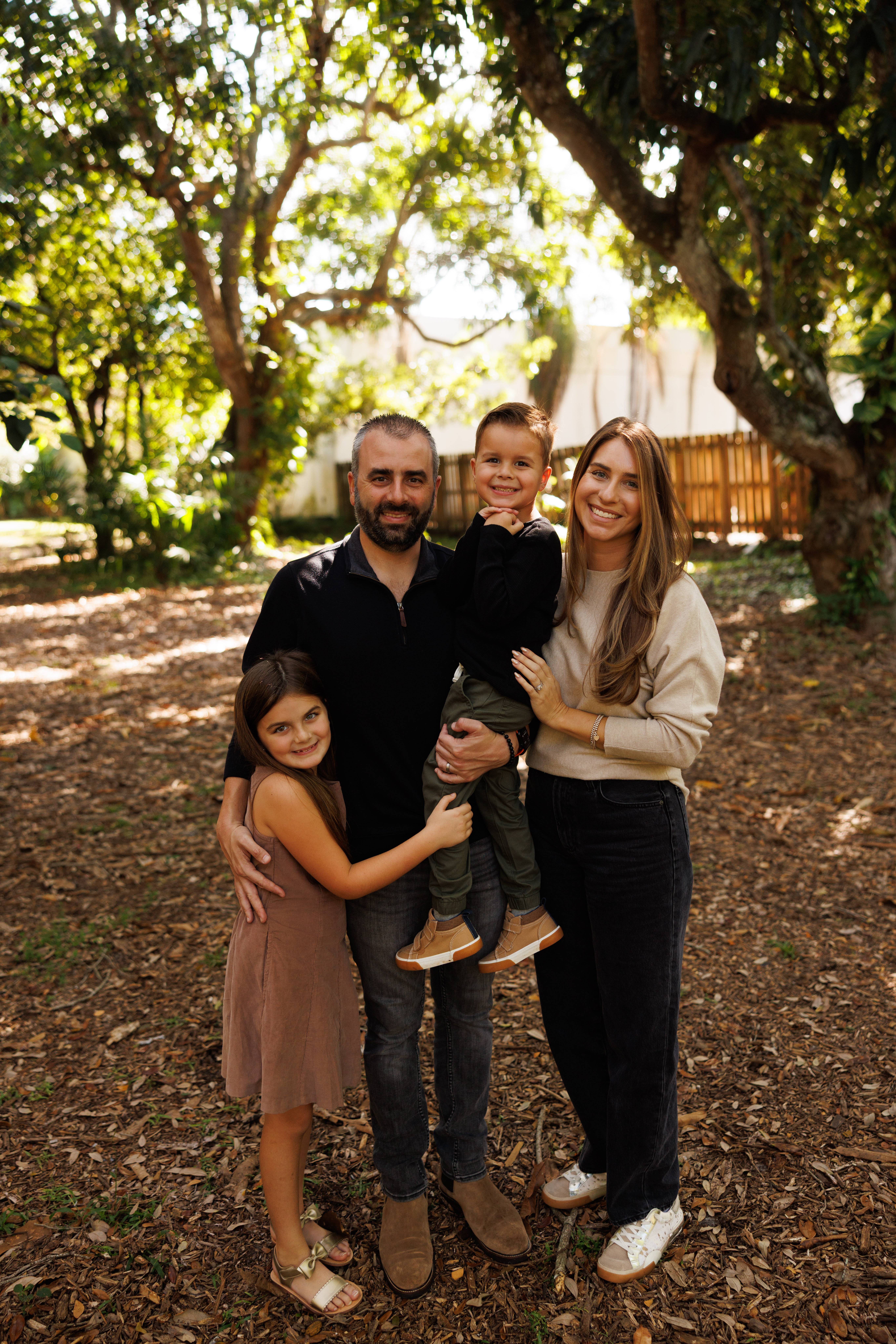 Jaclyn Corbiciero with her family